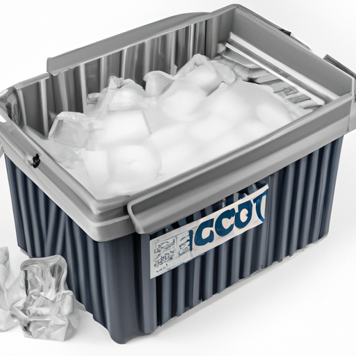 An RTIC 45 cooler with heavy-duty roto-molded plastic construction and impressive ice retention capabilities.
